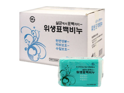 소프랜드 위생표백비누 240g 48개입 한박스